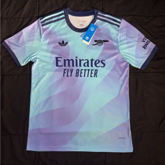 Ødegaard #8 Jersey m-xl blue purple odegaard 2025 third - Picture 3 of 4